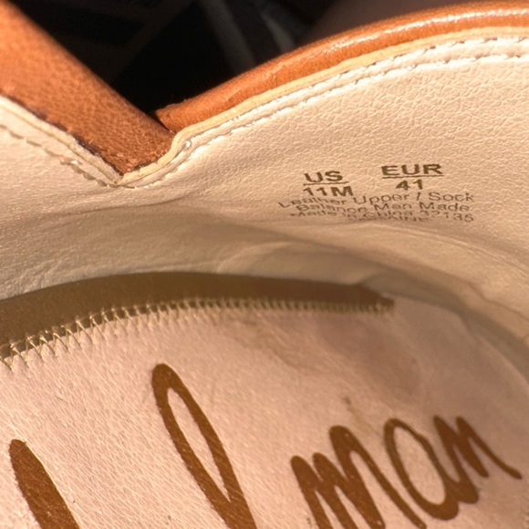 Sam Edelman Loraine Leather Loafers with Horsebit Detail - Saddle Sz 11 - Picture 6 of 7